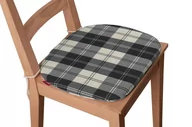 Meble modułowe i akcesoria - Dekoria Siedzisko Bartek na krzesło krata czarno-biała 40 × 37 × 2,5 cm Edinburgh 220-115-74 - miniaturka - grafika 1
