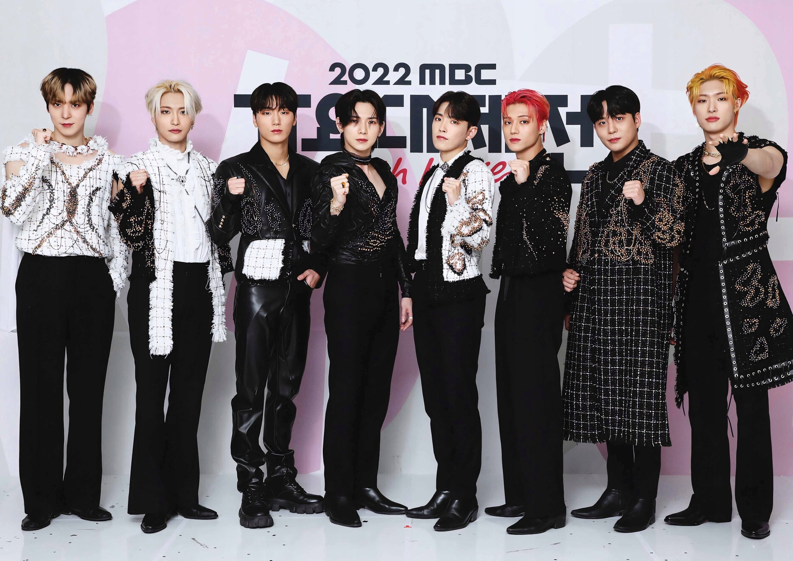 Plakat A1 kpop k-pop muzyka Ateez Korea