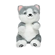 Maskotki i pluszaki - Chinchilla, piesek leżący husky, 30 cm (EM-1501) - miniaturka - grafika 1