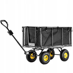 Wózek ogrodowy Bodo, czarny - Pozostałe narzędzia ogrodowe Wózek ogrodowy Bodo, czarny - Pozostałe narzędzia ogrodowe - miniaturka - grafika 1