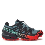 Buty sportowe męskie - Buty do biegania Salomon Speedcross 6 Gore-Tex L47701300 Szary - miniaturka - grafika 1