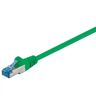 Kabel Lan Patchcord Cat 6A S/ftp zielony 3m - Patchcordy - miniaturka - grafika 2