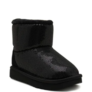 UGG Skórzane śniegowce T CLASSIC MINI MIRROR BALL - Buty dla dziewczynek - miniaturka - grafika 1