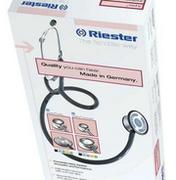 Urządzenia medyczne - Riester Duplex-ciemnoszary RIESTER gł. aluminiowa Stetoskop o dwustronnej głowicy - miniaturka - grafika 1