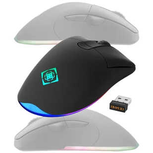 CZARNA RGB 16 000 DPI - Myszki - miniaturka - grafika 1
