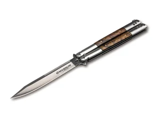 Magnum Nóż Magnum Balisong Wood Large 06EX405 - Noże - miniaturka - grafika 4