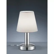 Lampy stojące - Mats II lampa stołowa 1-punktowa nikiel/biała 599700101 - miniaturka - grafika 1