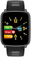 Smartwatch - Techmade Macro Czarny - miniaturka - grafika 1