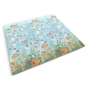 Mata piankowa składana 200 x 180 x 1 cm Nukido NK-340 ocean - Maty piankowe - miniaturka - grafika 3