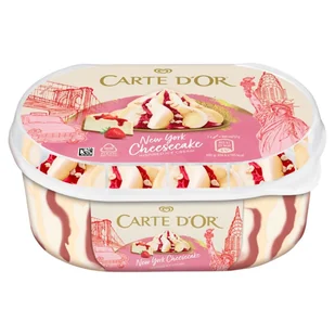 Carte D'Or Lody o smaku sernika i lody o smaku ciastek 900 ml - Lody i desery lodowe - miniaturka - grafika 1