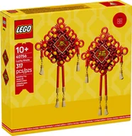 Klocki - Lego Icons 40756 Chińskie Węzły Szczęścia - miniaturka - grafika 1