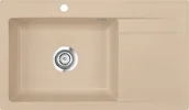 Zlewozmywaki - Zlew SystemCeram STEMA 86SL | komora LEWA | SAND 26 (50110126) - miniaturka - grafika 1