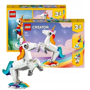 LEGO Creator Magiczny jednorożec 31140 - Klocki - miniaturka - grafika 4