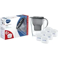 Wkłady filtrujące - Brita Marella grafitowa hite w zestawie. 6x Maxtra+ - miniaturka - grafika 1