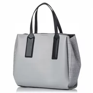 Torebki damskie - MONNARI KLASYCZNA TOREBKA DAMSKA AKTÓWKA PASEK - miniaturka - grafika 1