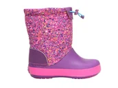 Śniegowce damskie - Crocs, Śniegowce dziewczęce, Crocband Lodge Point Graphic K, rozmiar 34 1/2 - miniaturka - grafika 1