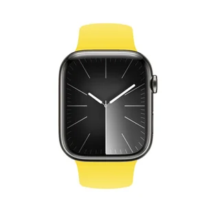Apple Crong Pasek Crong Liquid Band - Pasek Watch 38/40 mm żółty CRG-40LQB-YEL - Akcesoria do smartwatchy - miniaturka - grafika 5