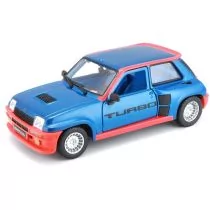 Bburago, Renault 5 Turbo Blue-Red 1:24 BBURAGO BBurago - Kolekcjonerskie modele pojazdów - miniaturka - grafika 2