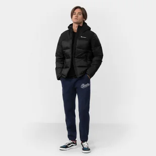 Męskie spodnie dresowe CHAMPION ROCHESTER Elastic Cuff Pants - granatowe - Spodnie sportowe męskie - miniaturka - grafika 1
