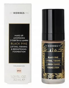 Korres Makijaż twarzy Black Pine Lifting Firming & Brightening Foundation BPF00 30 ml - Podkłady do twarzy - miniaturka - grafika 1