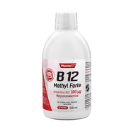 Witaminy i minerały - Witamiana B 12 Metylokoblamina B-12 w płynie 500 ml PharmoVit - miniaturka - grafika 1