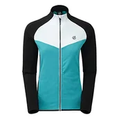 Kurtki damskie - Dare 2b Damska kurtka Allegiance II Stretch Light Softshell kurtka wodoszczelna Shell, AzureBl/Blk, 20-Bust 45" (114 cm) - miniaturka - grafika 1