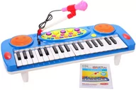 Instrumenty muzyczne dla dzieci - Importstator Keyboard Organy Pianino dla dzieci z mikrofonem 37 Klawiszy z nagrywaniem Y257R Y257R - miniaturka - grafika 1