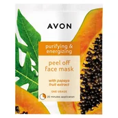Maseczki do twarzy - Avon, Maska do twarzy oczyszczająca Papaya - miniaturka - grafika 1