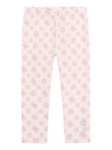 Guess Legginsy K5BB06 J1314 Różowy Slim Fit - Legginsy - miniaturka - grafika 1