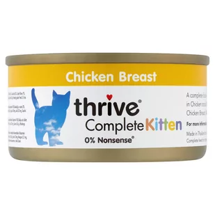 Thrive Complete Kitten, 12 x 75 g - Kurczak - Mokra karma dla kotów - miniaturka - grafika 1