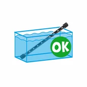 Dekoracje do akwarium - Lampa AquaLED Tube white 6W/52cm - miniaturka - grafika 1