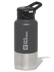 Jack Wolfskin Butelka termiczna "Saima" w kolorze antracytowym - 850 ml - Sztućce dla dzieci - miniaturka - grafika 1