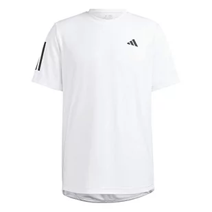 adidas Męski T-shirt (Short Sleeve) Club 3Str Tee, White, HS3261, 2XL - Koszulki męskie - miniaturka - grafika 1
