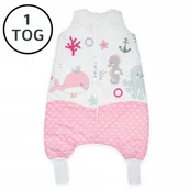 Śpiworki dla dzieci - OCIEPLANY ŚPIWOREK Z NOGAWKAMI 104-122 L WZORY! - miniaturka - grafika 1