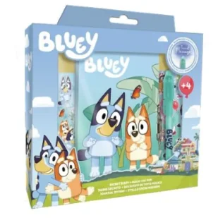 Pamiętnik z magicznym długopisem Bluey BY00007 - Długopisy - miniaturka - grafika 1