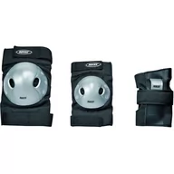 Ochraniacze - Roces Ochraniacze na roces chłopcy Extra Three-Pack, Black/Grey, mjr, 301377  001 301377-001_001_MJR - miniaturka - grafika 1