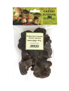 Podgrzybek brunatny suszony kapelusz 40 g - Warzywa świeże i suszone - miniaturka - grafika 1
