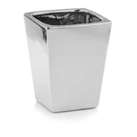 Donice - Osłonka ceramiczna camila srebrna 23 cm - miniaturka - grafika 1