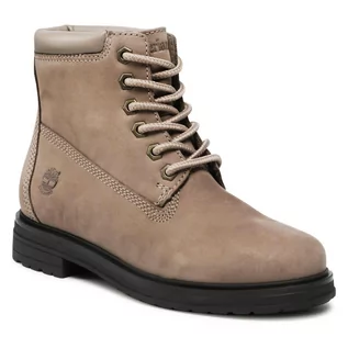 Botki damskie - Timberland Trapery Hannover Hill 6in Boot Wp TB0A2KJ5929 Taupe Nubuck - grafika 1