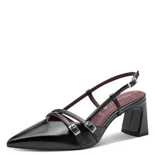 Tamaris Damskie czółenka Sling 1-29660-45, czarny, 40 EU - Czółenka - miniaturka - grafika 1