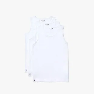 Lacoste Piżama Top, biały, M - Koszulki i topy damskie - miniaturka - grafika 1