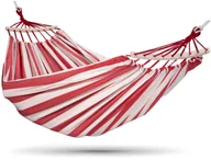 Hamaki - Klasyczny hamak ogrodowy w paski B5-D49 - miniaturka - grafika 1