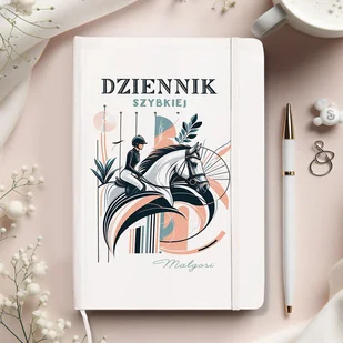NOTATNIK dziennik prezent dla wielbicielki koni - Notesy i bloczki - miniaturka - grafika 1