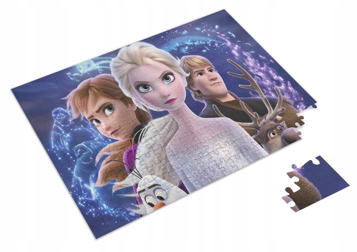 PUZZLE Kraina Lodu Elza Anna Elsa + IMIĘ Pudełko 120 el.