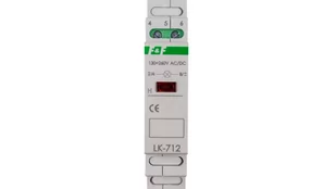 F&F Lampka kontrolna zasilania - jednofazowa LK-712 R 130÷260V - Inne akcesoria elektryczne - miniaturka - grafika 1