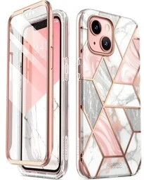 Supcase OUTLET: Etui pancerne i-Blason Cosmo SP iPhone 13, marmurowe różowe - Etui i futerały do telefonów - miniaturka - grafika 1