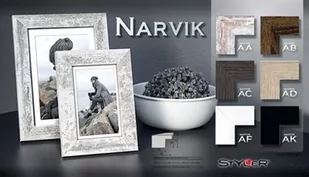 Ramka na zdjęcia Narvik 10 x 15 cm shabby - Ramki na zdjęcia - miniaturka - grafika 1