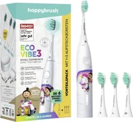Szczoteczki elektryczne - happybrush Eco vibe Dziecko Soniczna szczoteczka do zębów Biały - miniaturka - grafika 1
