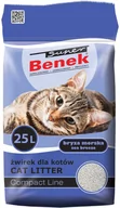 Żwirek dla kotów - Benek Super Compact Zapachowy żwirek dla kota - 25 l (ok. 20 kg) - miniaturka - grafika 1