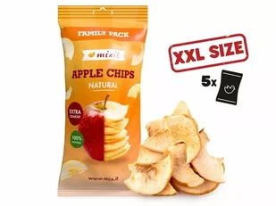 Chipsy Jabłkowe Mixit Naturalne XXL 140g Bez Cukru Wegańskie bio - Chipsy Chipsy Jabłkowe Mixit Naturalne XXL 140g Bez Cukru Wegańskie bio - Chipsy - miniaturka - grafika 1